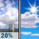 Wednesday: Slight Chance Showers And Thunderstorms then Mostly Sunny