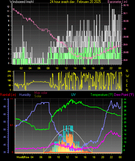 24 Hour Graph for Day 20