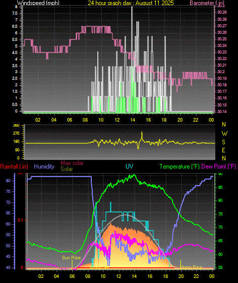 24 Hour Graph for Day 11