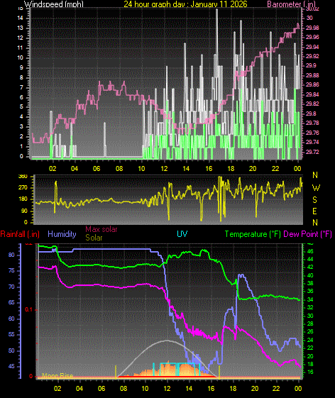 24 Hour Graph for Day 11