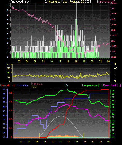 24 Hour Graph for Day 20